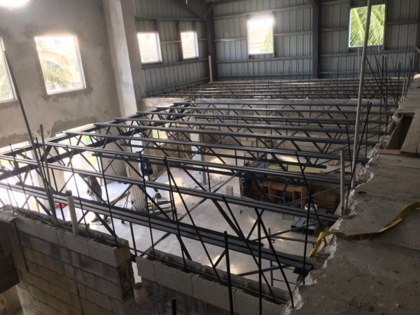 Structural Steel Works - Light of the World Church