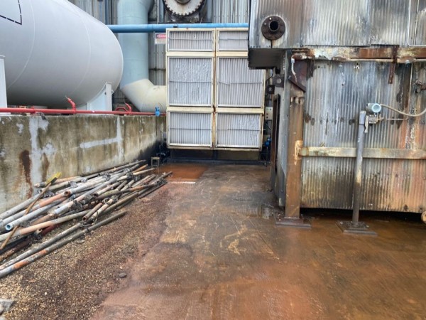 Dismantle Decommissioned Waste Heat Boiler